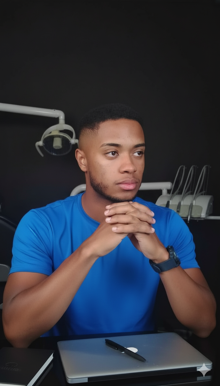 Foto de perfil do Geremias, designer especializado em odontologia